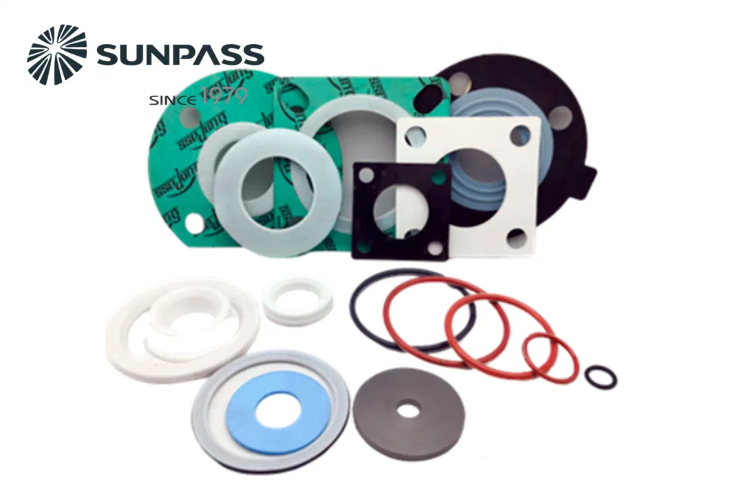 Low Price Wear Resistance PTFE Seal Ring Flange Insulation Kit Gasket Compressor Gasket Kit Excellent Resistance Long Service Life High Quality